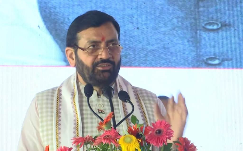 Nayab Singh Saini gifts the people of the state by virtually inaugurating and laying the foundation stones for 7 major projects during a statelevel ceremony